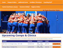 Tablet Screenshot of bobbrocksoftballcamps.com